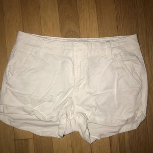 white shorts